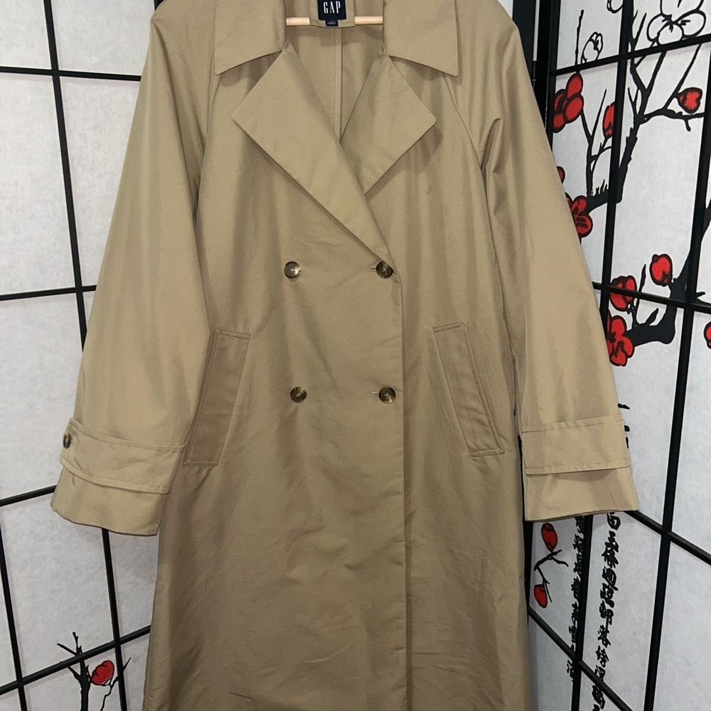 GAP Tan Trench Coat